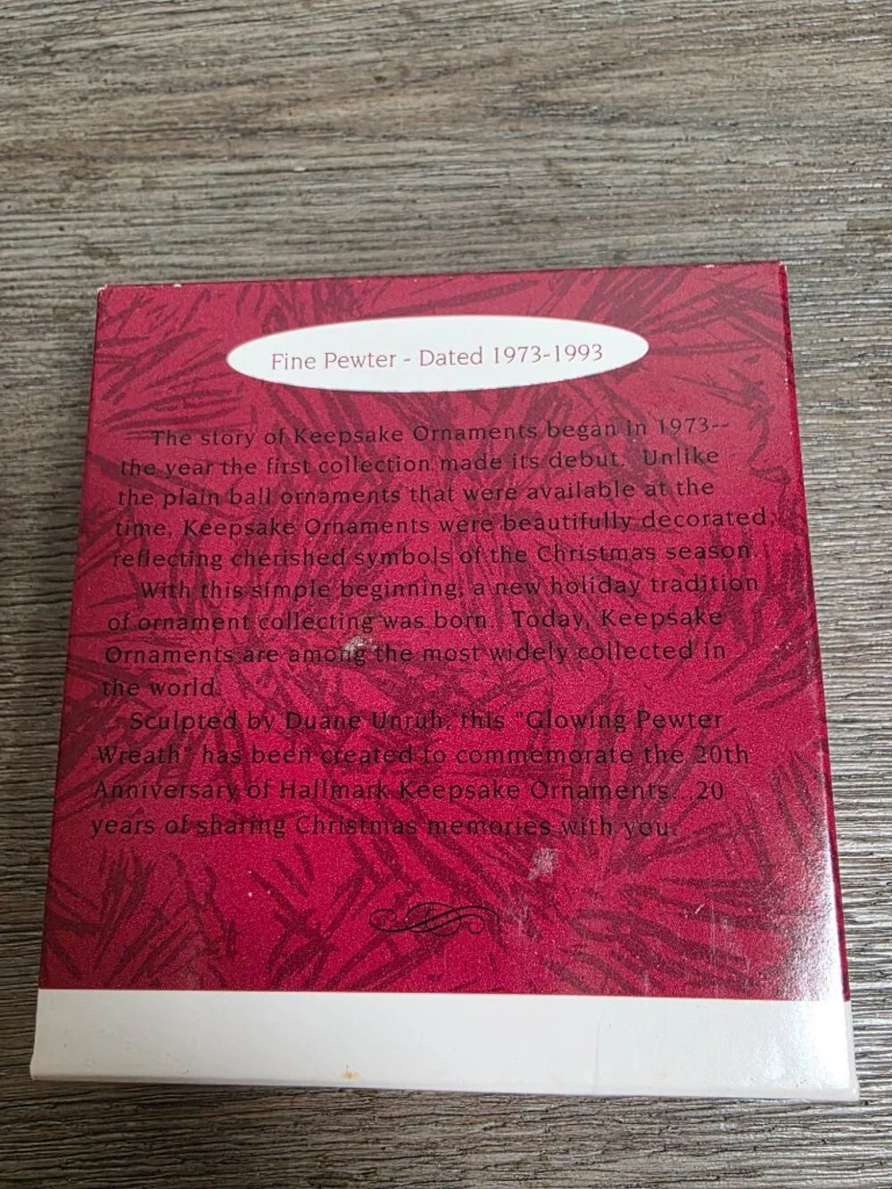 Hallmark vintage 1993